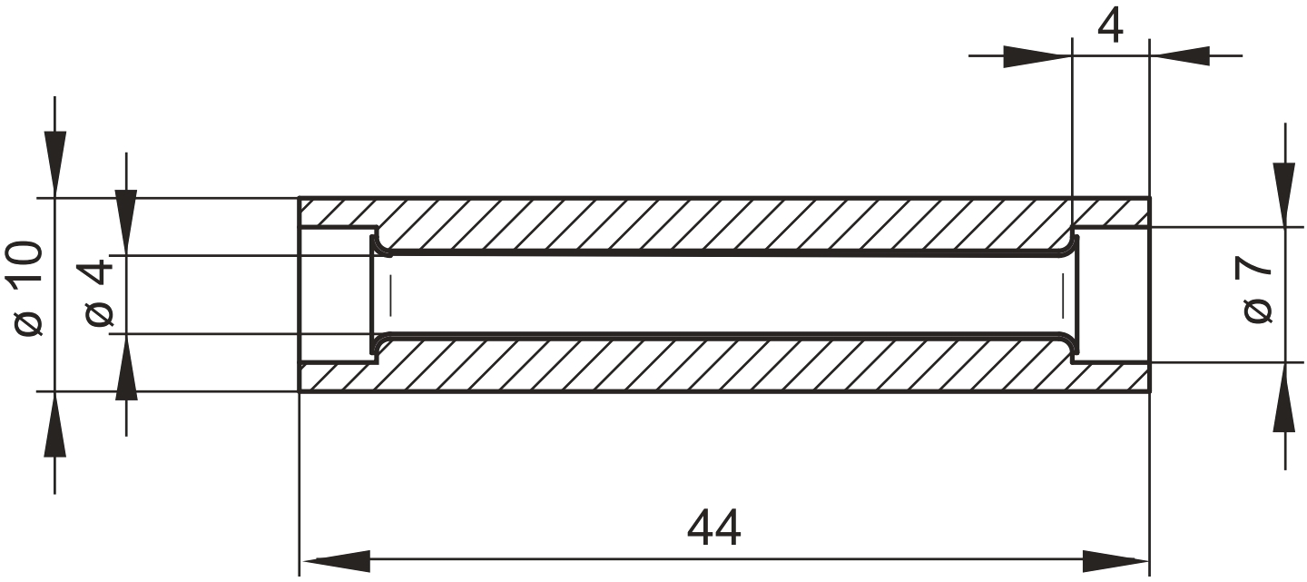 מחבר קונקטור מתאם בננה לאלקטרוניקה HIRSCHMANN 930109101 KLEPS 2 KD 10